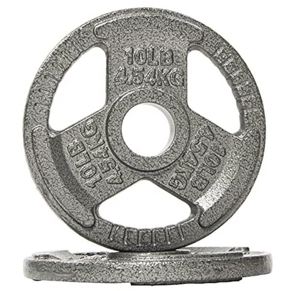 Gietijzeren halterschijf voor krachttraining en gewichtheffen - 4,5 kg paar