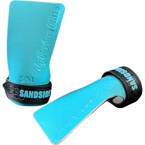 Grips Geschikt voor Crossfit - Sticky Hand Grips - No Chalk - Fitness Handschoenen - Fingerless Grips - Sky Blue L/XL