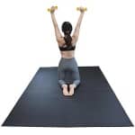 Grote Oefenmat 1,8 x 4 ft - Ideaal voor Yoga en Cardio Thuis