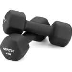 Gymtek® Halterset - 2x 4kg Neopreen Halters - Halterset voor Krachttraining, Fitness, Workout - Gymnastiek Halters - Thuisgymnastiek