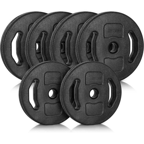 Halterschijven Set 25 kg voor Krachttraining