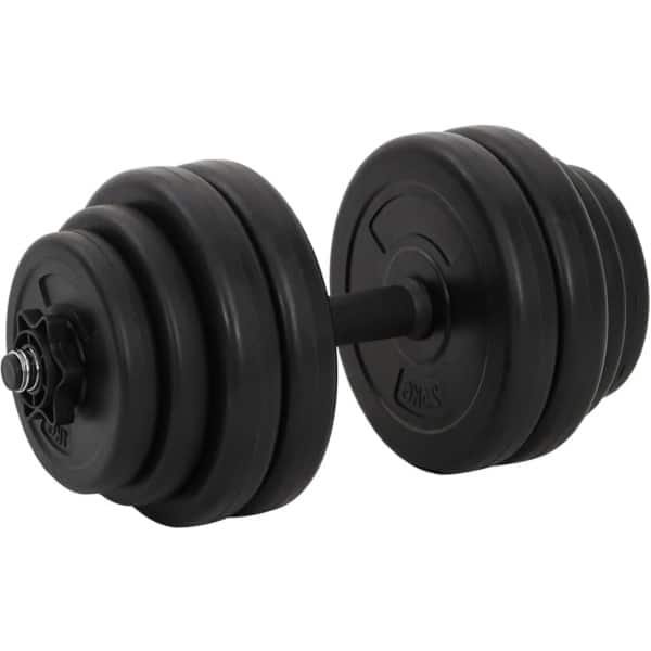 Halterset 15 kg - Thuis Fitness Gewichten voor Krachttraining en Gym