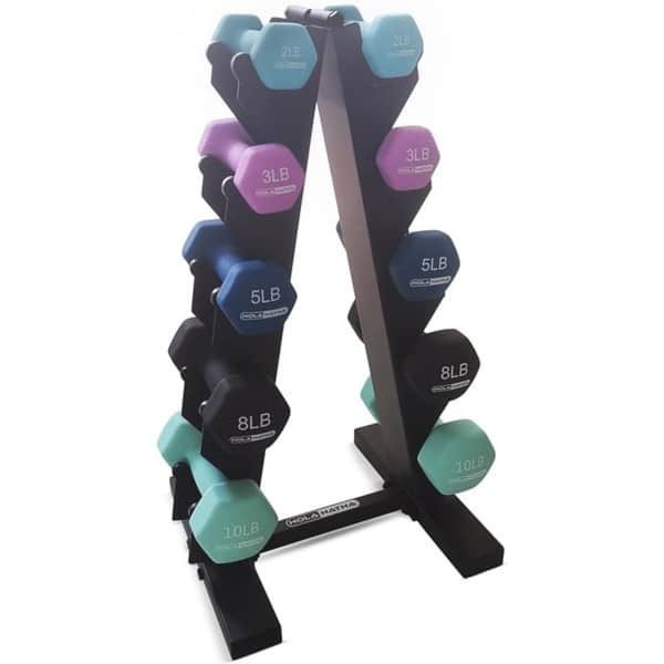 Haltervrije Neopreen Handgewichtset voor Thuisoefeningen - Ideaal voor Krachttraining en Yoga