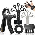 Hand Trainer Vingertrainer Grip Kracht Trainer Set - Verstelbare Onderarm Trainer - Onderarm Training Apparaat - Fitness Handtraining - Krachttraining - HTML Content