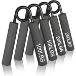 Hand Trainer en Grip Versterker - 4 of 6 Pack voor Krachttraining en Stressverlichting