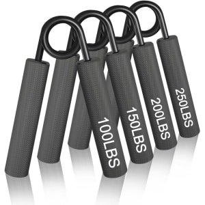 Hand Trainer en Grip Versterker - 4 of 6 Pack voor Krachttraining en Stressverlichting