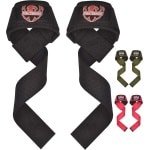 Hefbanden voor Gewichtheffen - Neopreen en Katoenen Polsbanden voor Krachttraining