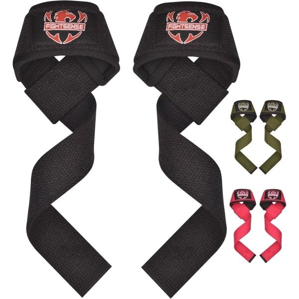 Hefbanden voor Gewichtheffen - Neopreen en Katoenen Polsbanden voor Krachttraining