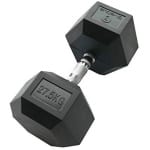 Hexagonale Korte Halter van 27,5 Kg voor Krachttraining