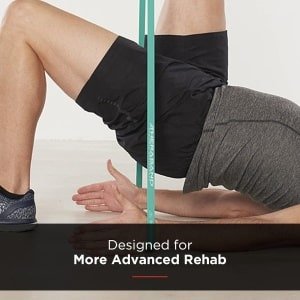 High Resistance Band 2-delige set licht voor krachttraining en fysiotherapie