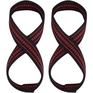 Hijsbanden met Figuur 8 Lus voor Deadlifts en Krachttraining