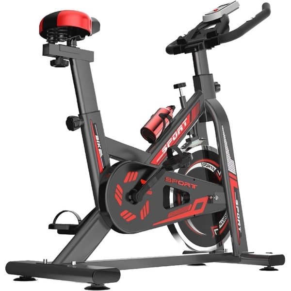 Hometrainer 3.0 - Zwarte Stille Indoor Fiets met Instelbare Weerstand voor Thuis