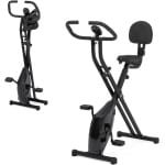 Hometrainer Opvouwbaar met Verstelbaar Zadel en LCD-Display voor Thuistraining