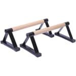 Houten Push-Up Bars voor Krachttraining - Draagbare Gym Oefenapparatuur met Antislip