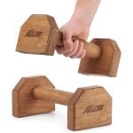 Houten Push Up Grips voor Calisthenics en Krachttraining - Antislip Fitness Bars