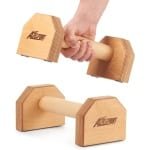 Houten Push Up Grips voor Krachttraining Binnen en Buiten