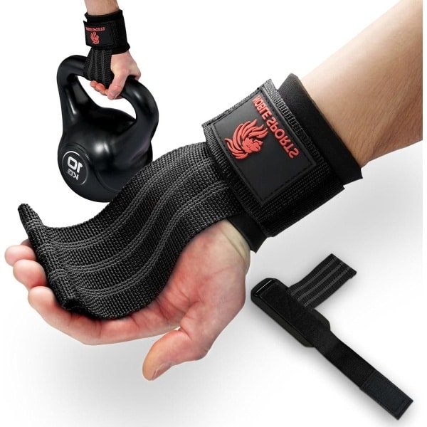 Hulpmiddelen met onmiddellijke greepfunctie voor snel aanbrengen! Lifting Straps krachttraining voor mannen en vrouwen - Noblesport.