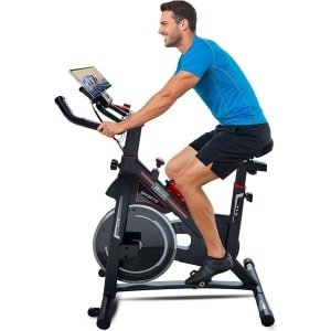 Indoor Cycle Speedbike Hometrainer met 23 kg Vliegwiel en Bluetooth | Cardio Fitnessfiets voor Thuis