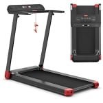 Inklapbare Elektrische Loopband met 12 Programma's, Bluetooth en LED-Monitor voor Thuisgebruik