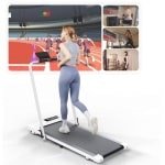 Inklapbare loopband voor thuis - MAX 136 kg, app-bediening, wandelpad met trainingen