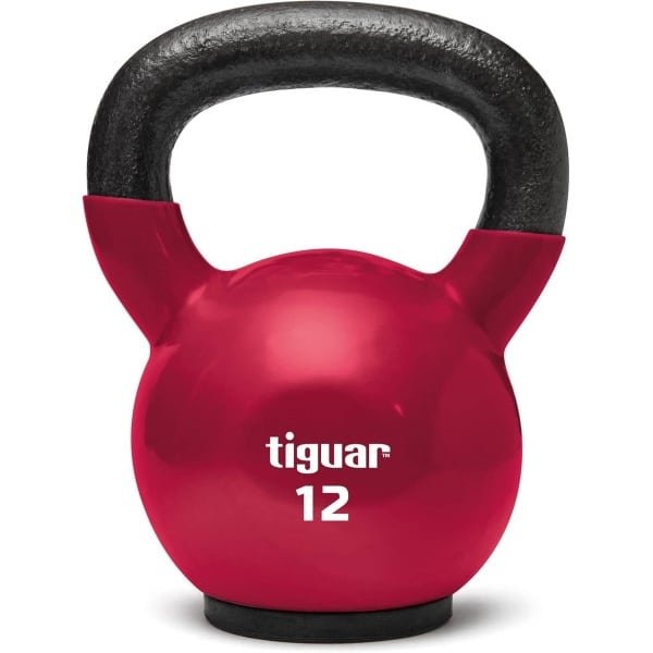Kettlebell 12 kg voor Krachttraining Thuisfitness en Full-Body Workout