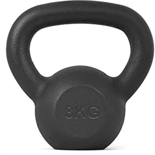 Kettlebell van gietijzer voor krachttraining en fitness