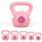 Kettlebell voor Thuis en Sportschool - Vinyl Gewichten voor Krachttraining en Full-Body Workout - Beschikbare Gewichten: 2kg, 4kg, 6kg, 8kg, 10kg, 12kg