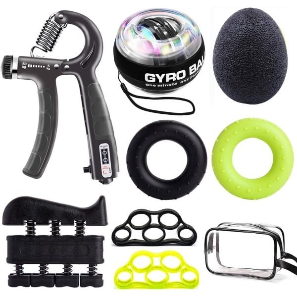 Krachttrainer voor Handen en Onderarmen met Teller voor Fitness en Stabiliteit