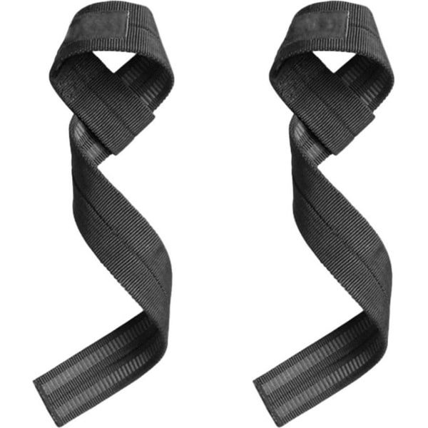 Krachttraining deadlift straps zwart-gewatteerd voor bodybuilding fitness-lifting voor vrouwen en mannen fitness straps