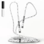 Kralen Springtouw Wit - Perfect Voor Fitness & Cardio Training