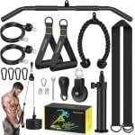 LAT Pull Down Kabelsysteem voor Thuisgym - Verbeterde Fitness Apparatuur voor Muscle Training en Krachttraining