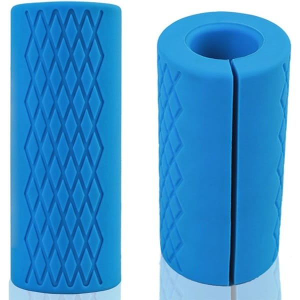 Lange Haltergrepen Siliconen - Antislip Handvatten voor Krachttraining