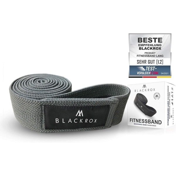 Lange Weerstandsband voor Krachttraining, Yoga & Pilates - Fitnessband voor Mannen en Vrouwen