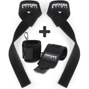 Lifting Straps & Polsbandages voor Krachttraining en Gewichtheffen - Powerlifting Fitness Bodybuilding - Polsbandages en Straps