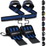 Lifting Straps & Polsbanden Gym Set - Versterk je Krachttraining