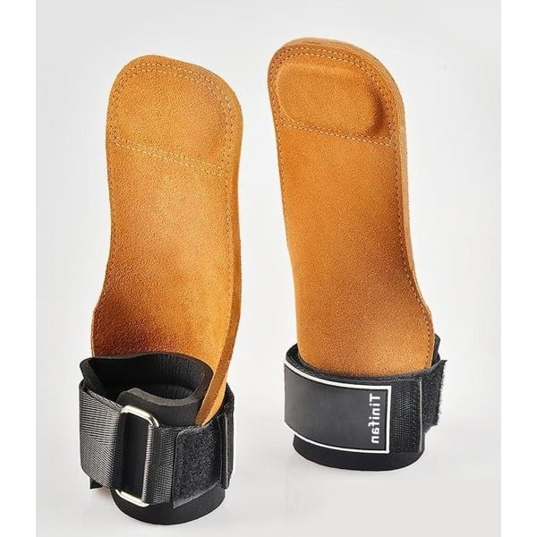 Lifting straps voor zware gewichtheffen - extra sterke leren hefbanden voor bodybuilding - grips voor deadlifts en pull-ups - krachttraining voor mannen en vrouwen