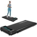 Loopband voor thuis met helling tot 6%, 3 niveaus, max. 6 km/u, 125 x 55 cm, geschikt tot 100 kg