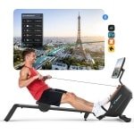 MERACH Roeimachine met HD-Display, Roeitrainer met 16 Weerstandsniveaus, Automatische magnetische weerstand, Eenvoudige montage, Tot 158 kg