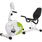 Magnetische Hometrainer met Verstelbare Weerstand en Trainingscomputer - Wit/Groen