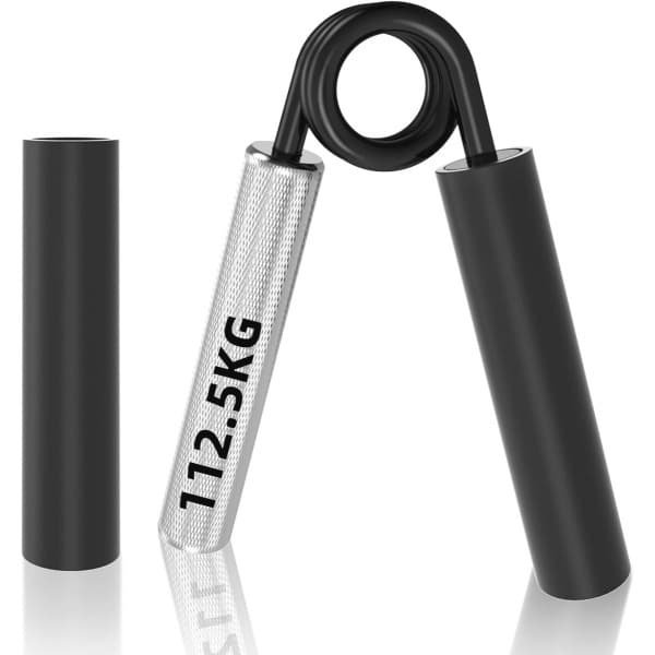 Metalen Handtrainer Set van 4 voor Thuis - Handtrainer, Onderarmtrainer en Polstrainer voor Krachttraining