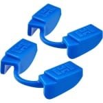 Mondbeschermer voor krachttraining - Slank ontwerp - 2 stuks blauw