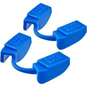 Mondbeschermer voor krachttraining - Slank ontwerp - 2 stuks blauw