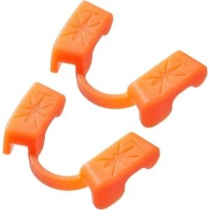 Mondbescherming voor powerlifting en krachttraining - vrij praten en drinken - 2 stuks oranje