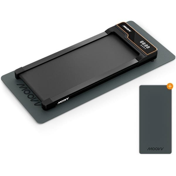 Moovv SmartStep v2 - Loopband 1-6km/u - Met Beschermmat - Walking Pad - Wandelband Bureau Elektrisch - Fitness voor Thuis