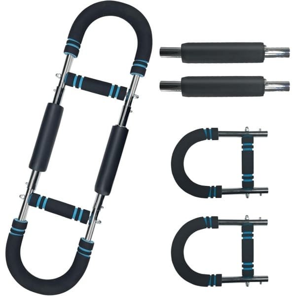 Multifunctionele Fitness Trainer - Fitness voor Boven- en onderlichaam - 3 weerstandniveaus - Borst en Armen - Rug en Schouders - Benen - Buikspieren - Chest Trainer - Fitness Apparaten Krachttraining voor Thuis - Muscle Pump