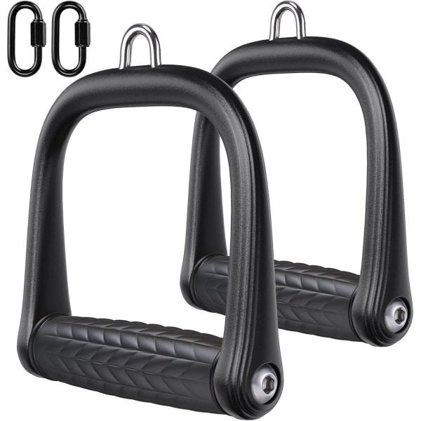 Multifunctionele Handgrepen voor Krachttraining - Ideaal voor Kabelmachines en Pulley Systemen