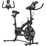 Multifunctionele Hometrainer met LCD-display voor Indoor Cardio Training - Verstelbare Fitnessfiets