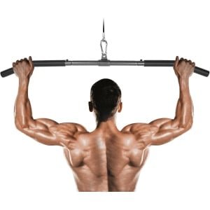 Multifunctionele Lat Pulldown Stang voor Kabelmachine - Kabelaccessoire voor Krachttraining & Fitness