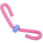 Multifunctionele dijbeentrainer, beentrainer, apparaat voor het vormen van gymnastiekspieren, dijbeentrainer, krachttrainer voor de benen, grijs