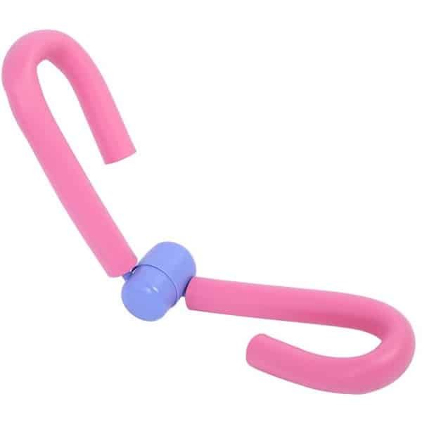 Multifunctionele dijbeentrainer, beentrainer, apparaat voor het vormen van gymnastiekspieren, dijbeentrainer, krachttrainer voor de benen, grijs